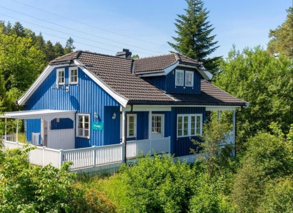 Blue House Brevik Porsgrunn Daire Dış mekan fotoğraf